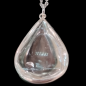 Pendentif Cristal de roche Argent 925 avec chaîne