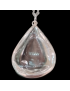 Pendentif Cristal de roche Argent 925