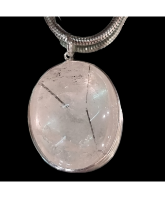 Pendentif Quartz Rutile...