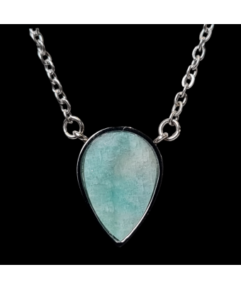 Pendentif Amazonite avec...