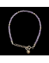 Bracelet Améthyste facettée Argent 925