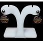 Boucles Œil de tigre Arbre de vie Acier inox