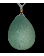 Pendentif Amazonite sur cordon