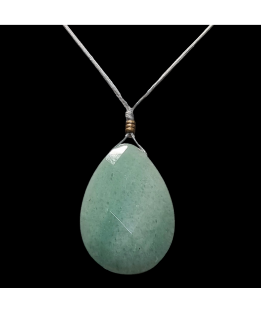 Pendentif Amazonite sur cordon