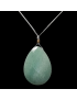 Pendentif Amazonite sur cordon