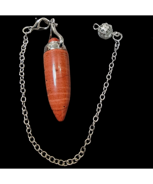 Pendule Jaspe rouge