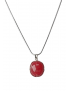 Pendentif Rhodochrosite et chaîne argent 925