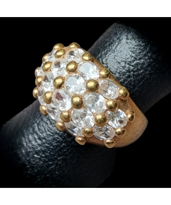 Bague Zirconium Bronze...