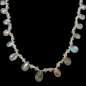 Collier Labradorite avec fermoir Argent 925