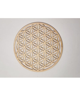 Fleur de Vie Bois GM (Diam 15cm) (s)
