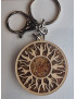Porte-clés Ambre et Bois Soleil