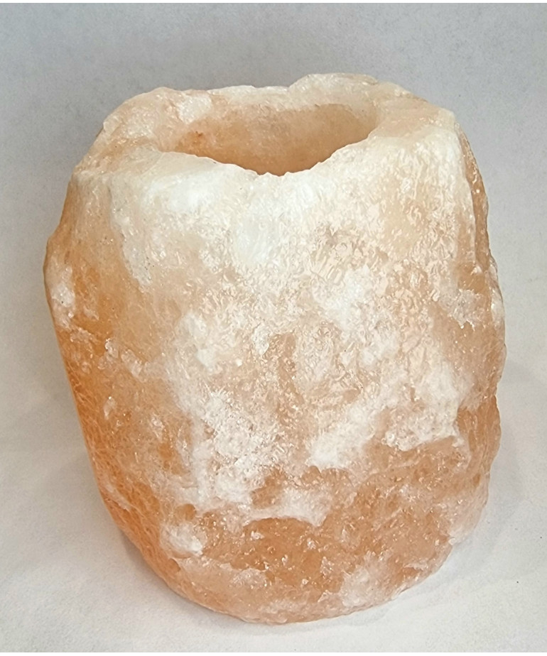 Bougeoir Sel rose d'Himalaya