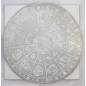 Disque de rechargement Sélénite Zodiaque diam 10cm (s)