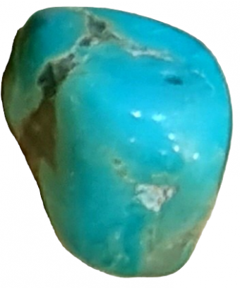 Pierre roulée Turquoise