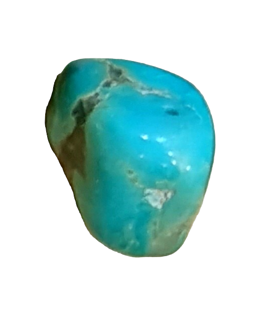 Pierre roulée Turquoise