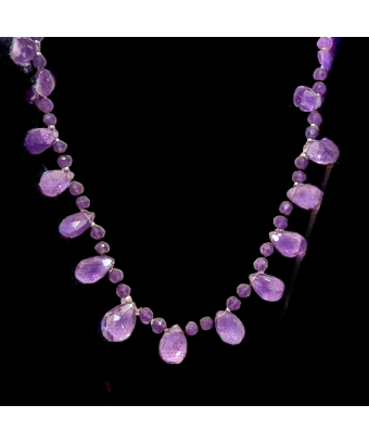 Collier Améthyste Argent 925