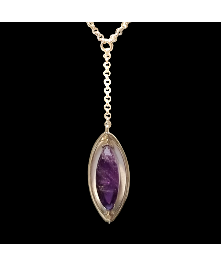 Pendentif Améthyste Argent 925