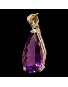 Pendentif Améthyste Argent 925