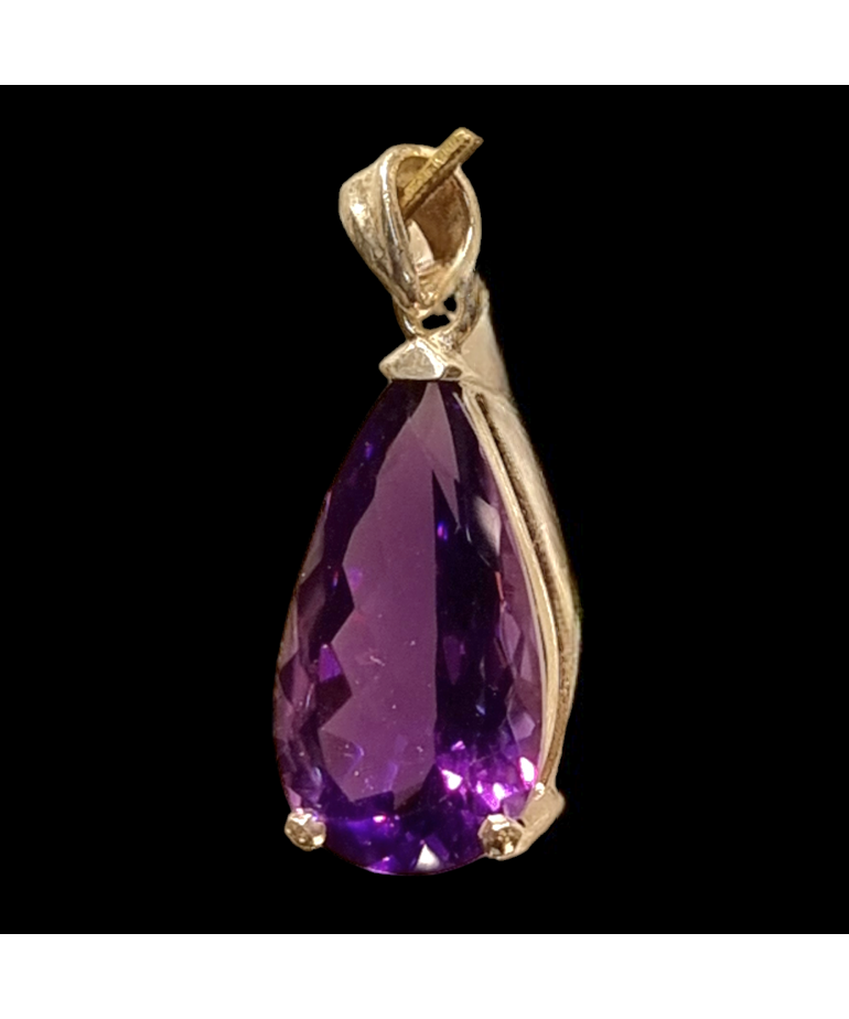 Pendentif Améthyste Argent 925