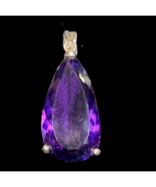 Pendentif Améthyste Argent 925