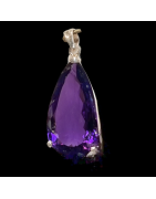 Pendentif Améthyste Argent 925