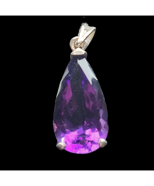 Pendentif Améthyste Argent 925