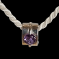 Pendentif Améthyste Argent 925 sur cordon