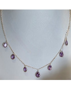 Collier Améthyste Argent 925