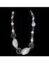 Collier Améthyste & Cristal de roche