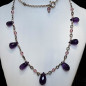 Collier Améthyste Argent 925