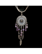 Pendentif Améthyste sur chaîne Argent 925