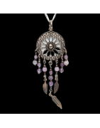 Pendentif Améthyste sur chaîne Argent 925