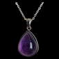 Pendentif Améthyste Argent 925 avec chaîne