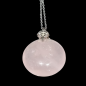 Pendentif Quartz rose Argent 925