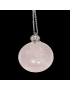 Pendentif Quartz rose Argent 925