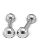 Kit de perçage oreilles + boucles d'oreilles acier chirurgical Boule 3mm