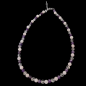 Collier Quartz rose Cristal de roche & Améthyste