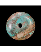 Pendentif Turquoise de Chine Donut