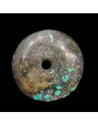 Pendentif Turquoise de Chine Donut
