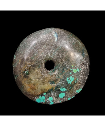 Pendentif Turquoise de Chine Donut