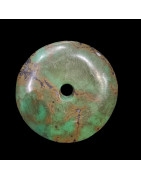 Pendentif Turquoise de Chine Donut