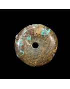 Pendentif Turquoise de Chine Donut