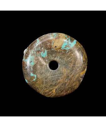 Pendentif Turquoise de Chine Donut