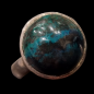 Bague Chrysocolle Argent 925 Taille 57