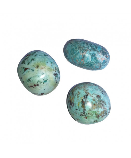 Pierre roulée Chrysocolle