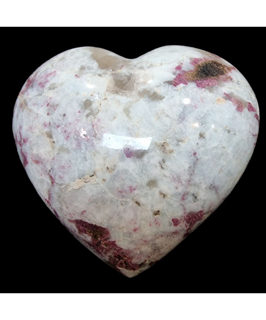 Cœur Tourmaline rose
