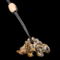 Pendentif Jaspe Pop Dinosaure sur cordon réglable