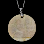 Pendentif Garniérite rond