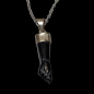 Pendentif Tourmaline noire main de Figa Argent 925 avec chaîne
