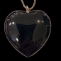 Pendentif Onyx Cœur avec chaîne